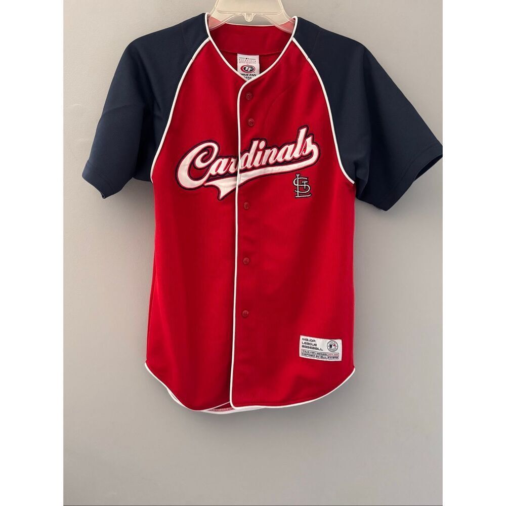 True Fan MLB St Louis Cardinals Jersey Youth Size M (8-10)